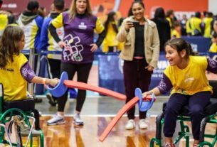 Festival Paralímpico oferece vivência esportiva a crianças