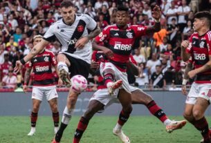 Flamengo e Vasco medem forças no estádio do Maracanã