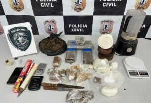 POLÍCIA CIVIL APREENDE 7 KG DE DROGAS E PRENDE SUSPEITO NO BAIRRO LIBERDADE, EM SÃO LUÍS