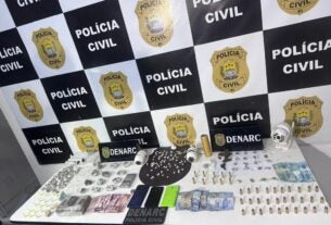 Polícia Civil cumpre 12 mandados de busca e prende três pessoas por tráfico de drogas durante operação na zona norte de Teresina