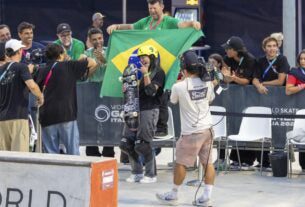 Raicca Ventura conquista Mundial de skate park na Itália