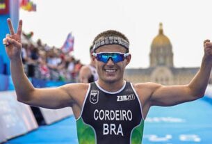 Ronan Cordeiro fatura prata, 1ª medalha do país no triatlo paralímpico