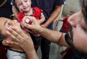 Unicef: mais de 85 mil crianças foram vacinadas contra a pólio em Gaza