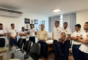 ALUNOS DO CURSO DE FORMAÇÃO DA POLÍCIA CIVIL DO MARANHÃO VISITAM SEDE ADMINISTRATIVA DA PC-MA