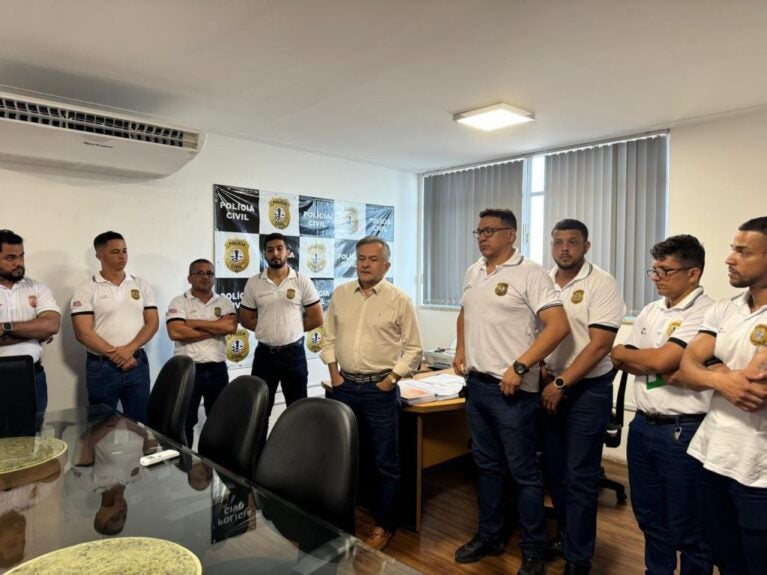 ALUNOS DO CURSO DE FORMAÇÃO DA POLÍCIA CIVIL DO MARANHÃO VISITAM SEDE ADMINISTRATIVA DA PC-MA