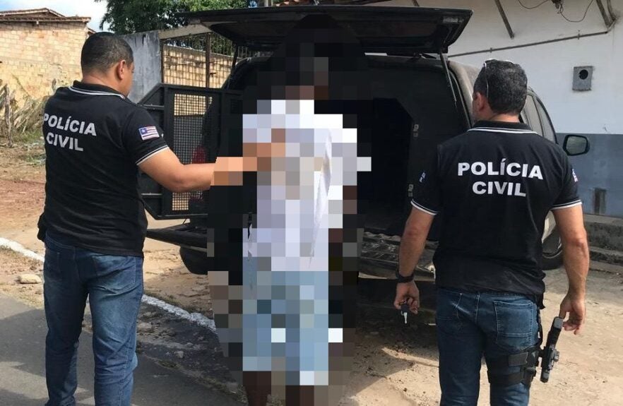 HOMEM QUE AMEAÇOU MATAR SUA PRÓPRIA FAMÍLIA É PRESO PELA POLÍCIA CIVIL,EM BACURI