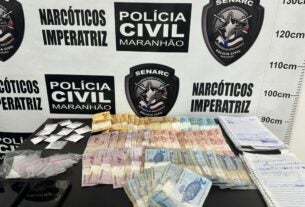 JOVEM DE 21 ANOS É PRESO PELA POLÍCIA CIVIL POR TRÁFICO DE DROGAS EM IMPERATRIZ