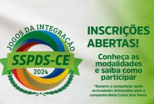 “Jogos da Integração da SSPDS” estão com inscrições abertas a partir desta segunda-feira