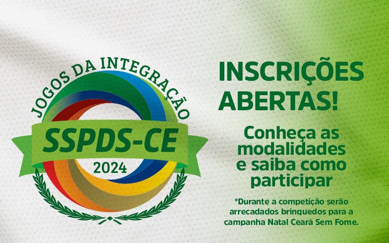 “Jogos da Integração da SSPDS” estão com inscrições abertas a partir desta segunda-feira