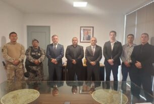 DELEGACIA-GERAL RECEBE VISITA TÉCNICA DE INTEGRANTES DA COMPANHIA DE OPERAÇÕES AMBIENTAIS(COA)