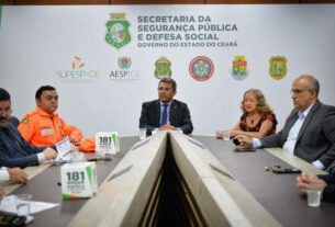 Presidente e representantes do Consesp se reúnem para debater estratégias de segurança