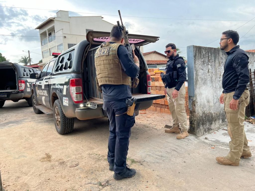 OPERAÇÃO POLICIAL PRENDE QUATRO PESSOAS POR ROUBO E FURTO DE MOTOCICLETAS NO INTERIOR DO ESTADO