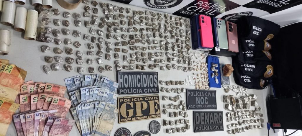 POLÍCIA CIVIL DO MARANHÃO PRENDE CASAL SUSPEITO DE LIDERAR ORGANIZAÇÃO CRIMINOSA E ESQUEMA DE TRÁFICO DE DROGAS EM TIMON