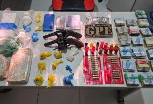 POLÍCIA CIVIL PRENDE MULHER POR TRÁFICO DE DROGAS E POSSE ILEGAL DE ARMA DE FOGO EM CODÓ