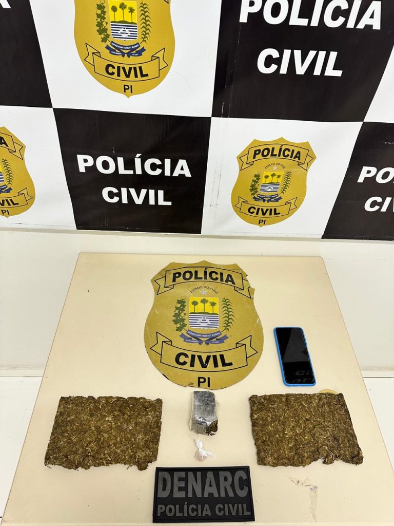 Polícia Civil prende duas pessoas em flagrante por tráfico de drogas em operação na capital