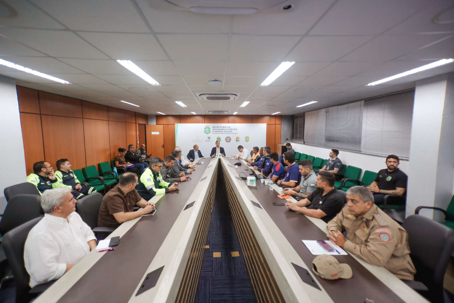 SSPDS realiza reunião com órgãos municipais e representantes de times para o Clássico-Rei