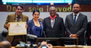 INVESTIGADOR DA POLICIA CIVIL DO MARANHAO E HOMENAGEADO EM SESSAO