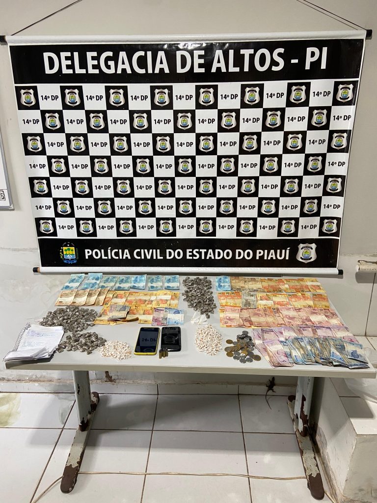 Polícia Civil e SOI realizam operação contra tráfico de drogas e organizações criminosas em Altos