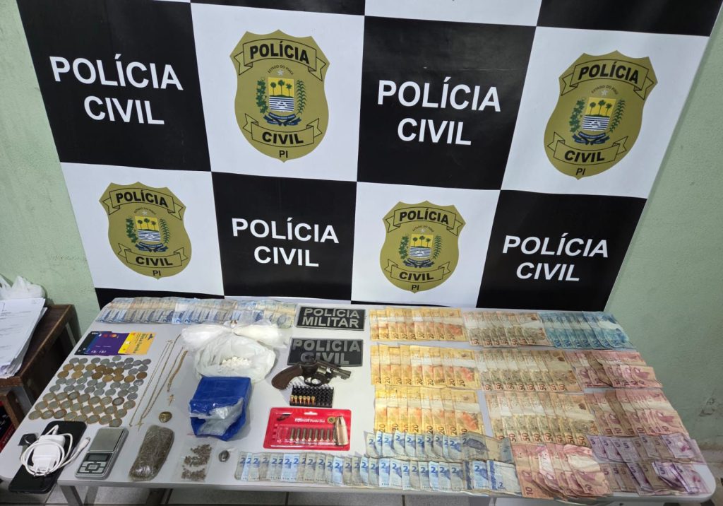 Polícia Civil prende suspeito de tráfico de drogas na região de Barro Duro