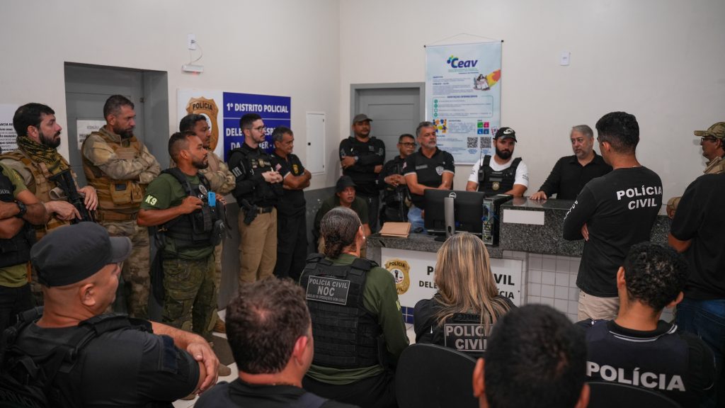 Polícia Civil deflagra megaoperação na Baixada Maranhense visando cumprir 17 mandados contra envolvidos em facções
