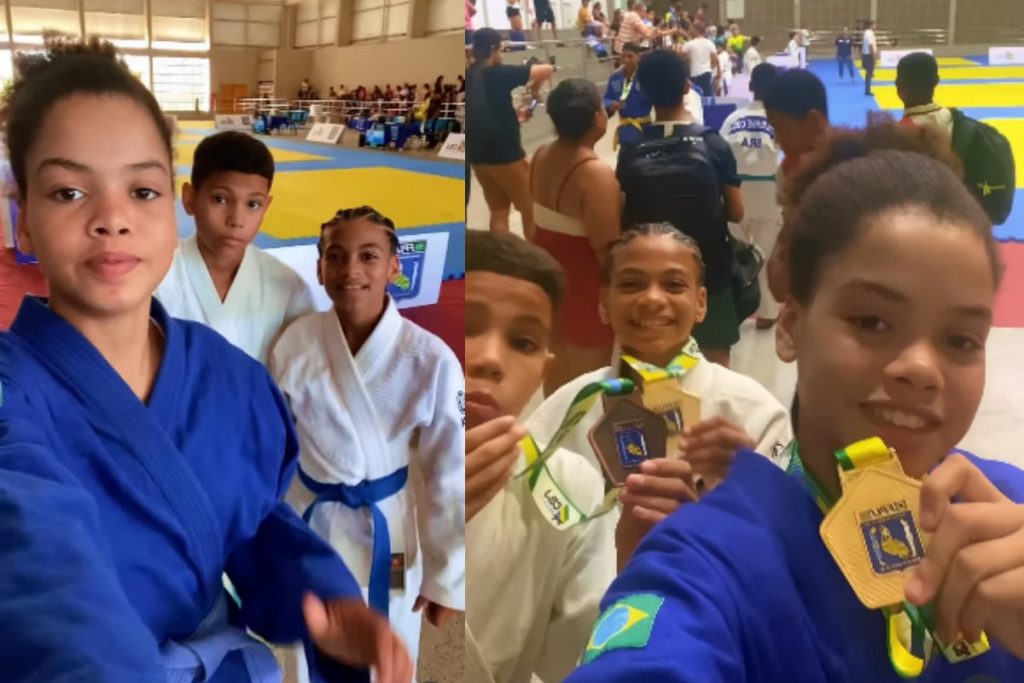 Atletas de Amarante conquistam ouro e bronze no judô em Teresina