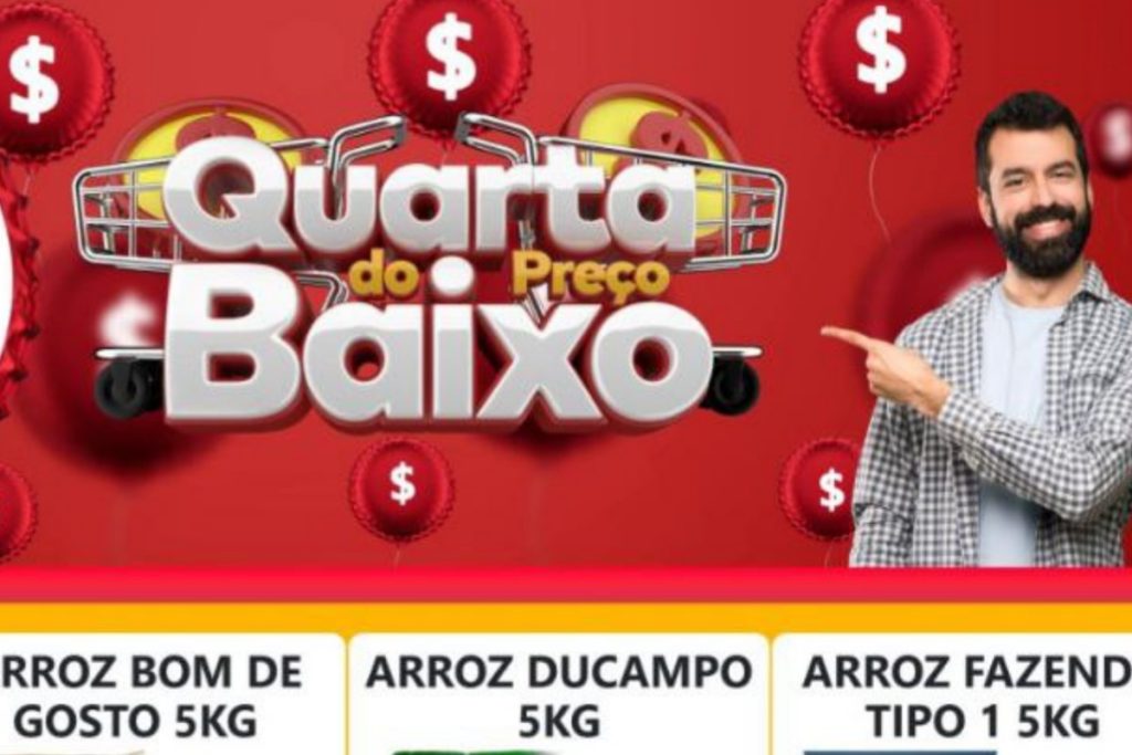 quarta especial de preços baixos