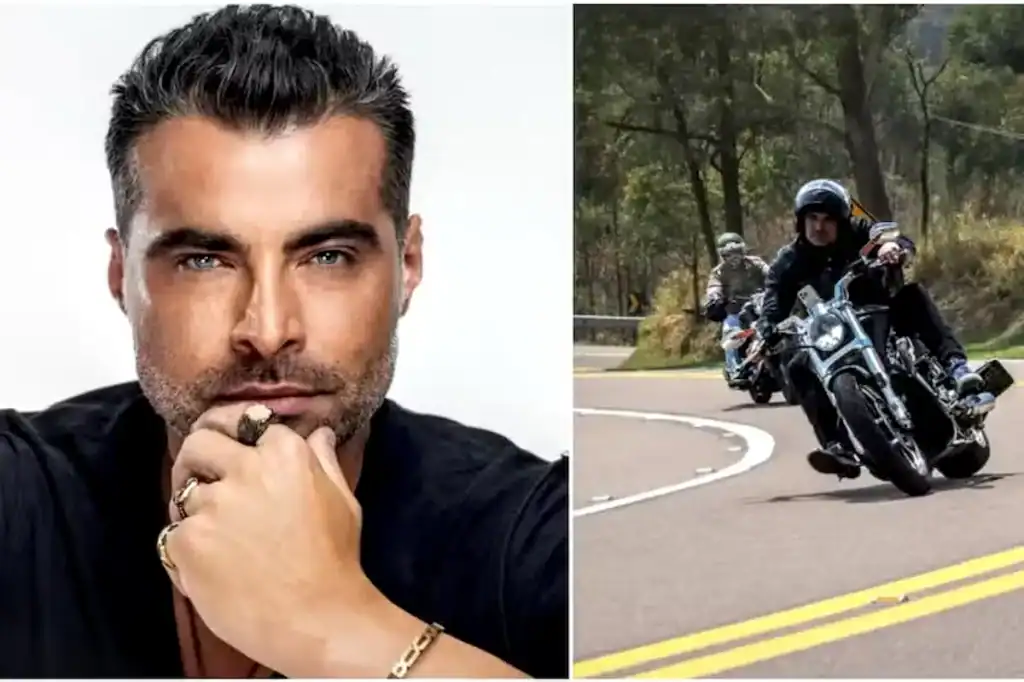 Modelo apresentador JP Mantovani acidente de moto Marginal Pinheiros