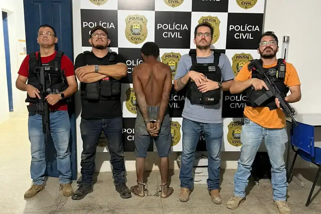 Polícia prende suspeito por duplo latrocínio em Amarante