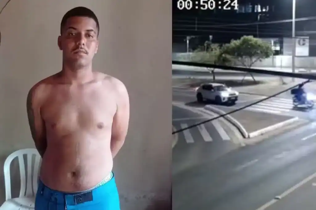 Gutierri Rafael, suspeito preso por balear fisioterapeuta em Teresina.