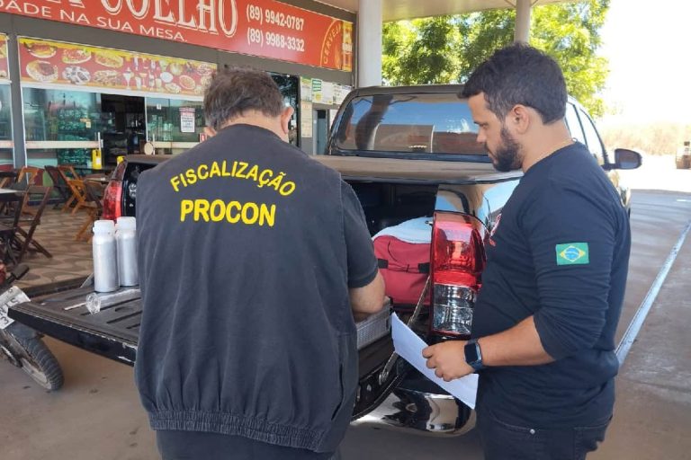 Procon/MPPI autua revendas clandestinas de gás em São Miguel do Tapuio e Assunção do Piauí