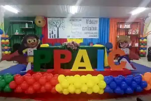 auditório da Escola Quilombola - III Seminário Regional do PPAIC.