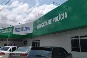 Fachada da Central de Flagrantes de Teresina