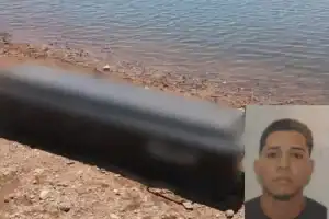 Imagem borrada do jovem Joanderson Rodrigues, vítima de afogamento