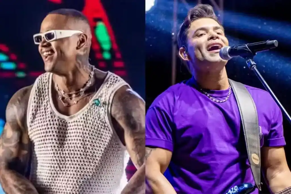 Léo Santana e Kiko Chicabana, artistas dos contratos suspensos no Piauí