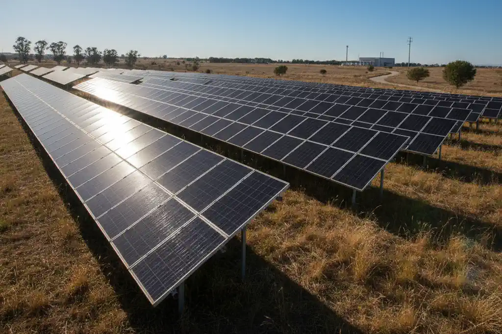 Placas de energia solar instaladas em residência no Piauí