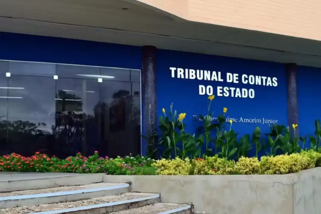 Fachada do Tribunal de Contas do Piauí (TCE-PI) que determinou o bloqueio das contas.