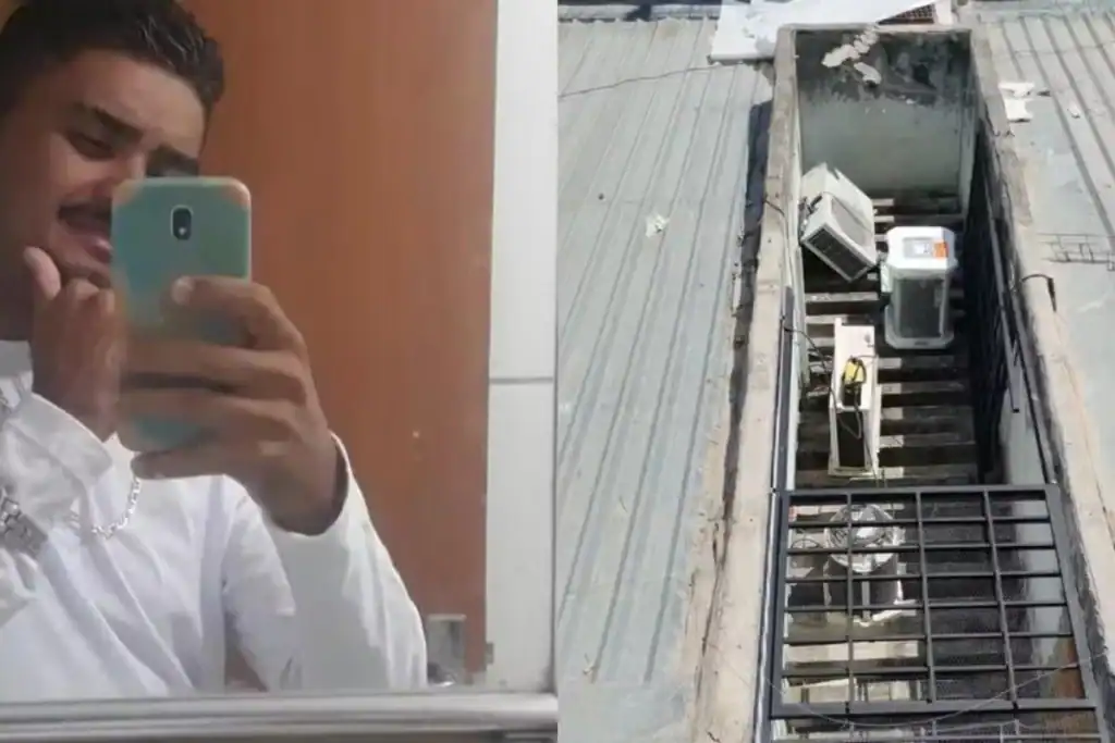 Foto de Verneck Stephanie, homem de 31 anos que morreu eletrocutado em Teresina.