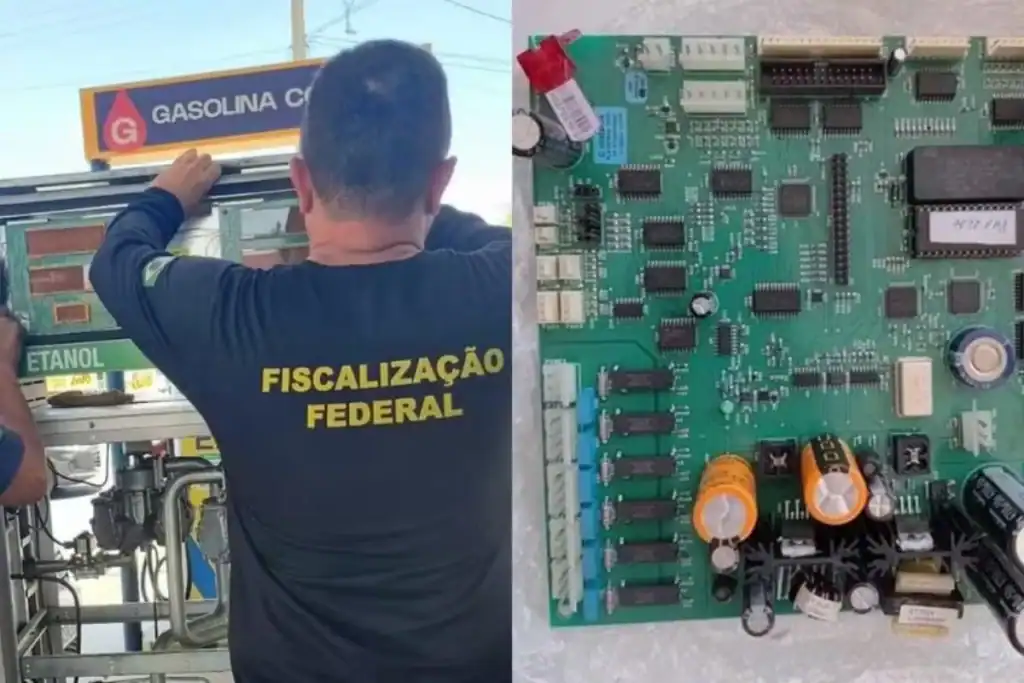 Fiscais do Imepi inspecionam bomba de combustível após flagrante de fraude em Teresina