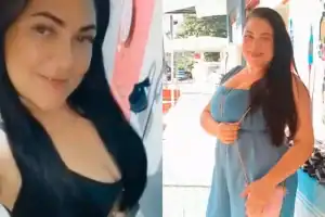 Retrato da vítima Brenna Araújo de Brito, 36, agredida com marteladas no rosto pelo ex-companheiro em Pacajus, Ceará.