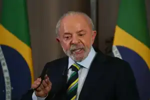 Presidente Lula fazendo declaração sobre a operação policial no Rio