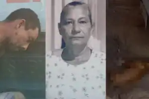 suspeito do crime e companheira