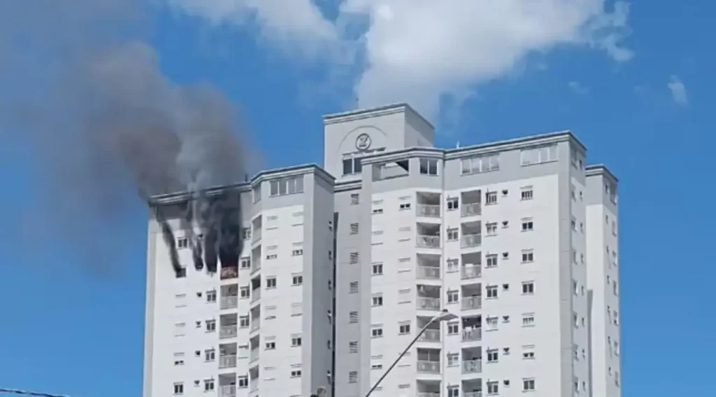 incêndio em apartamento em piracicaba