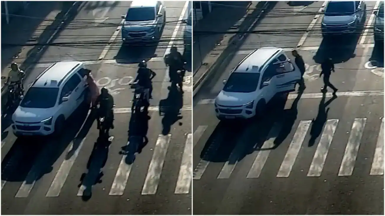 Policiais militares auxiliam jovem em parto de emergência dentro de táxi em Fortaleza