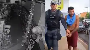 Revólver, drogas e mercadorias furtadas apreendidos pela Polícia Militar em Imperatriz, Maranhão