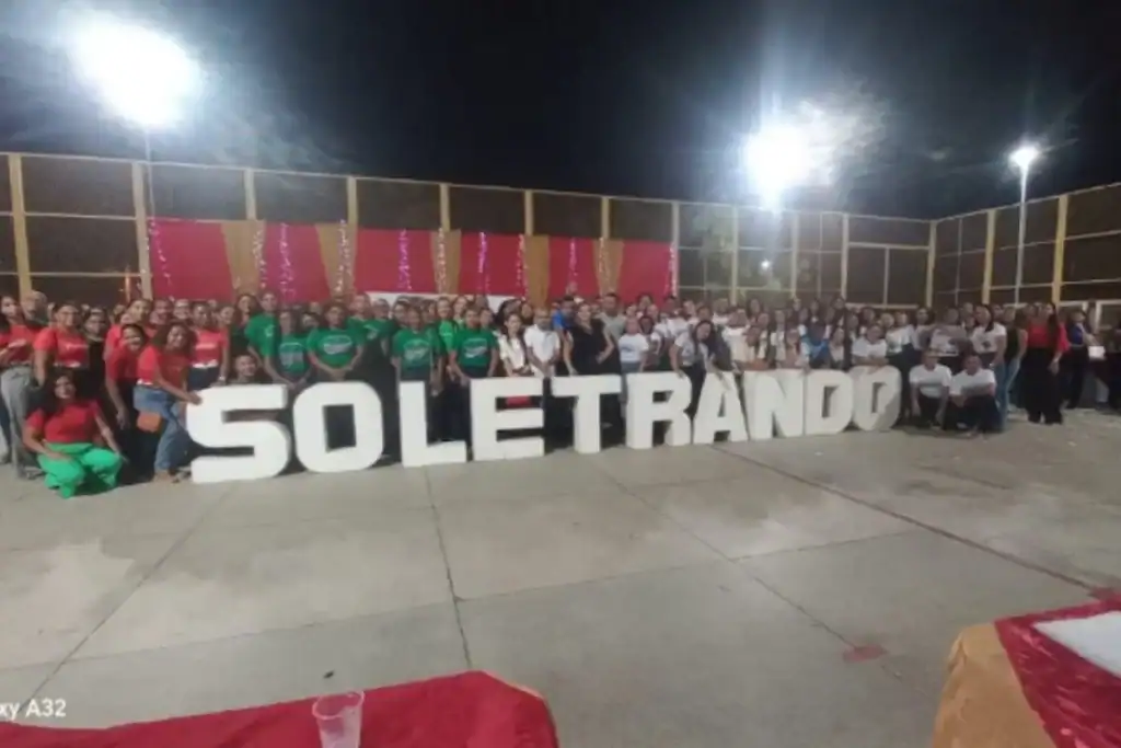 Ficha de pontuação da final do IV Concurso Soletrando 2025 em São Francisco do Maranhão, que consagrou Lia Beatriz.