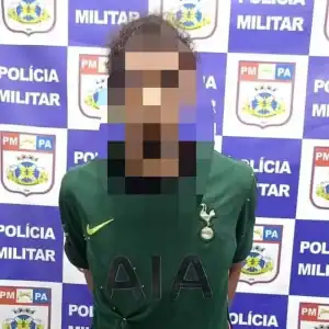 preso no pará homem suspeito