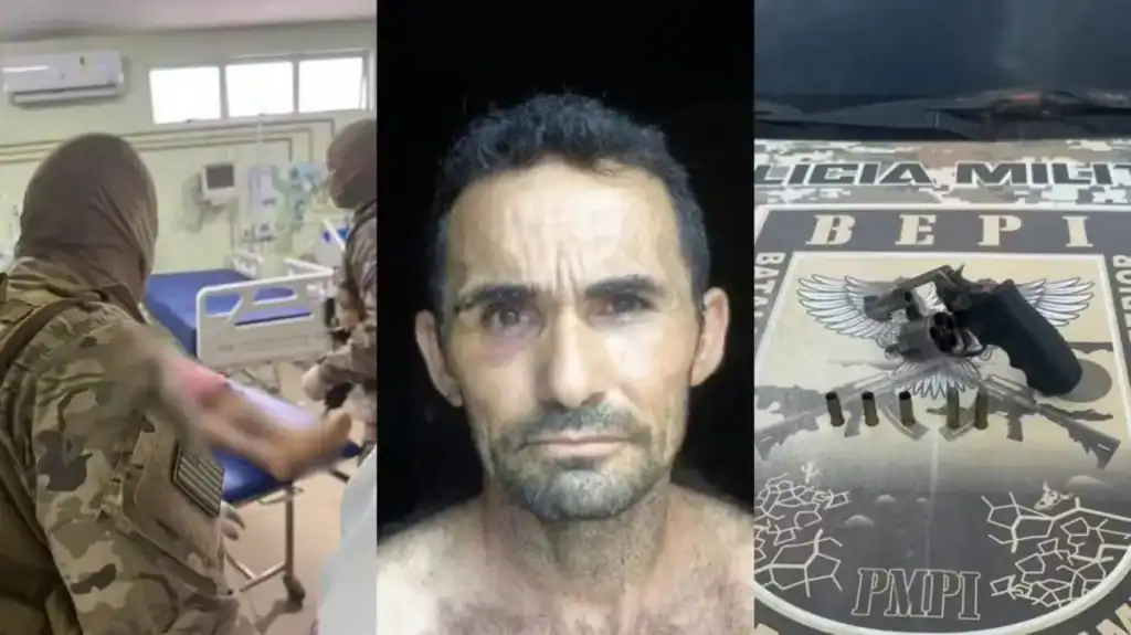 Policiais militares em operação no Piauí, local de confronto com foragido Jonis Welson de Sousa.