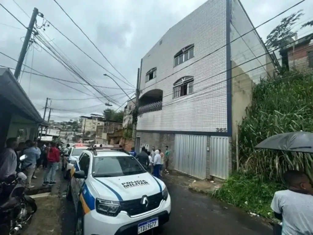 Jonathas dos Santos Souza, 42 anos, preso em Juiz de Fora, acusado de matar cinco familiares a facadas.