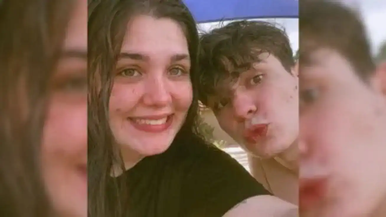 Foto de Lavinia Eduarda Cichaseski e João Victor da Silva, casal encontrado morto em quitinete de Sinop.