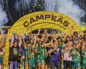 Jogadoras de futebol feminino do Piauí em ação, representando Liga São João e Atlético Piauiense no Brasileirão Feminino A2 e A3.